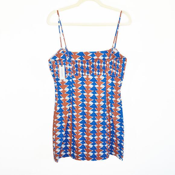 Anthropologie Maeve The Ophelia Sleeveless Linen Slim Micro Mini Dress 10 NWT - Picture 14 of 16